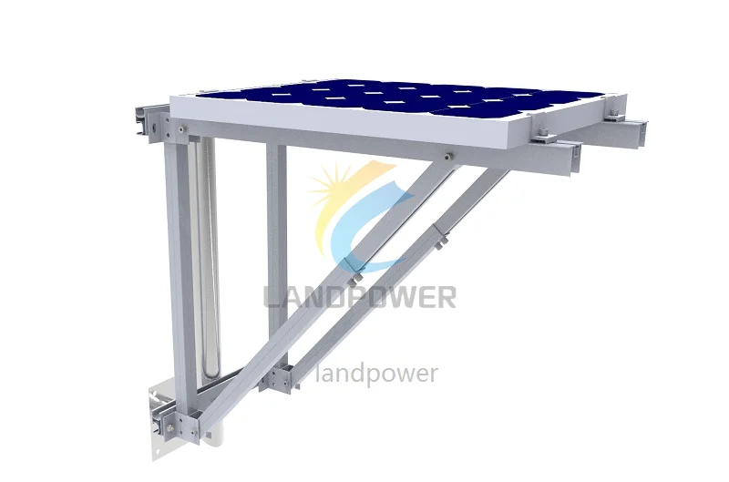 Economic solar panel roof mount solar panel wall mount improved solar panel pole mount for solar light or pump energy system