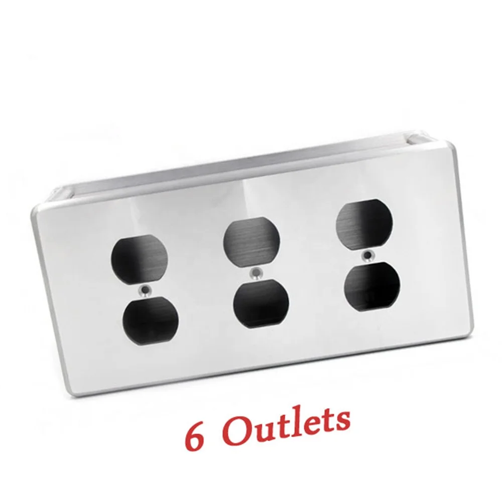 Набор аксессуаров для электрической розетки YIVO XSSH Audio HIHI лидер продаж пластина из алюминиевого сплава 4/6/8 электрическая