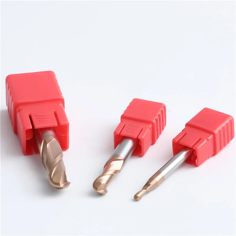 china manufacturing high hardness carbide ball nose end mills 3mm best carbide best barrel atrax end mill ball endmill  cutter