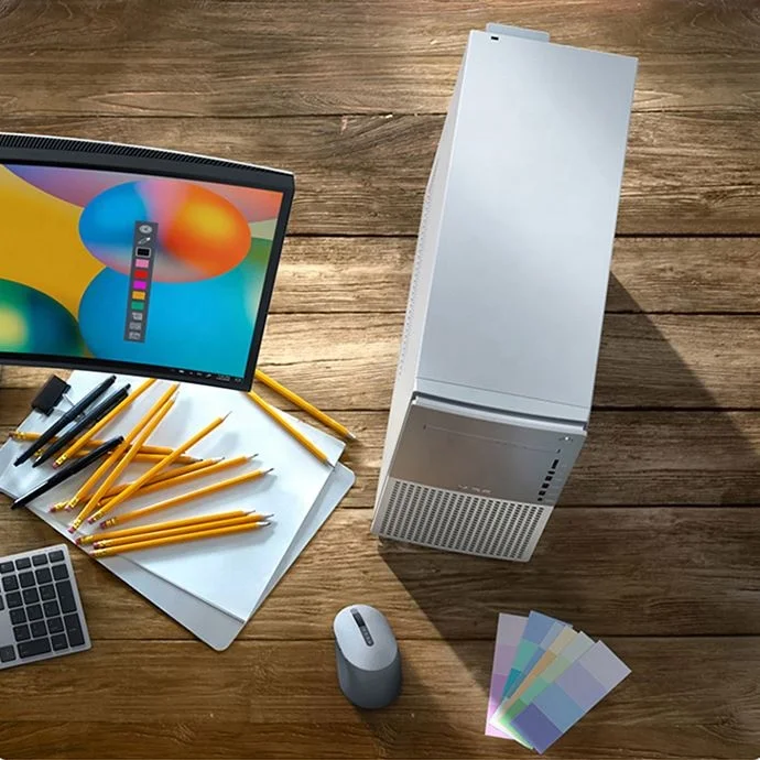 Флагманский дизайн настольного компьютера Dell XPS8950 высокопроизводительный игровой киберспортивный настольный компьютер i5-12400 16 г + 512 GTX1660S