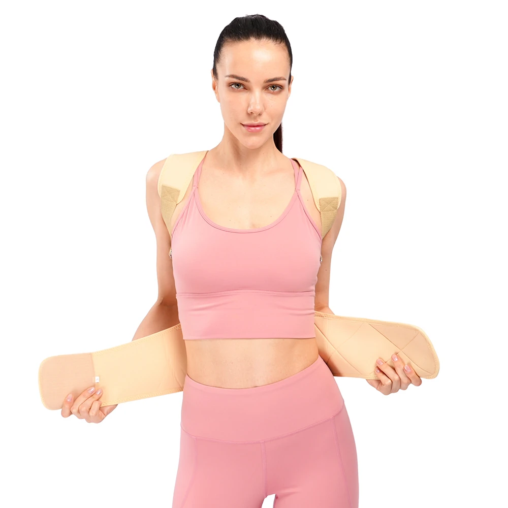 OEM ODM Adjustable Pain Relief Spine Back Support Brace Neck Shoulder Lumbar Posture Corrector