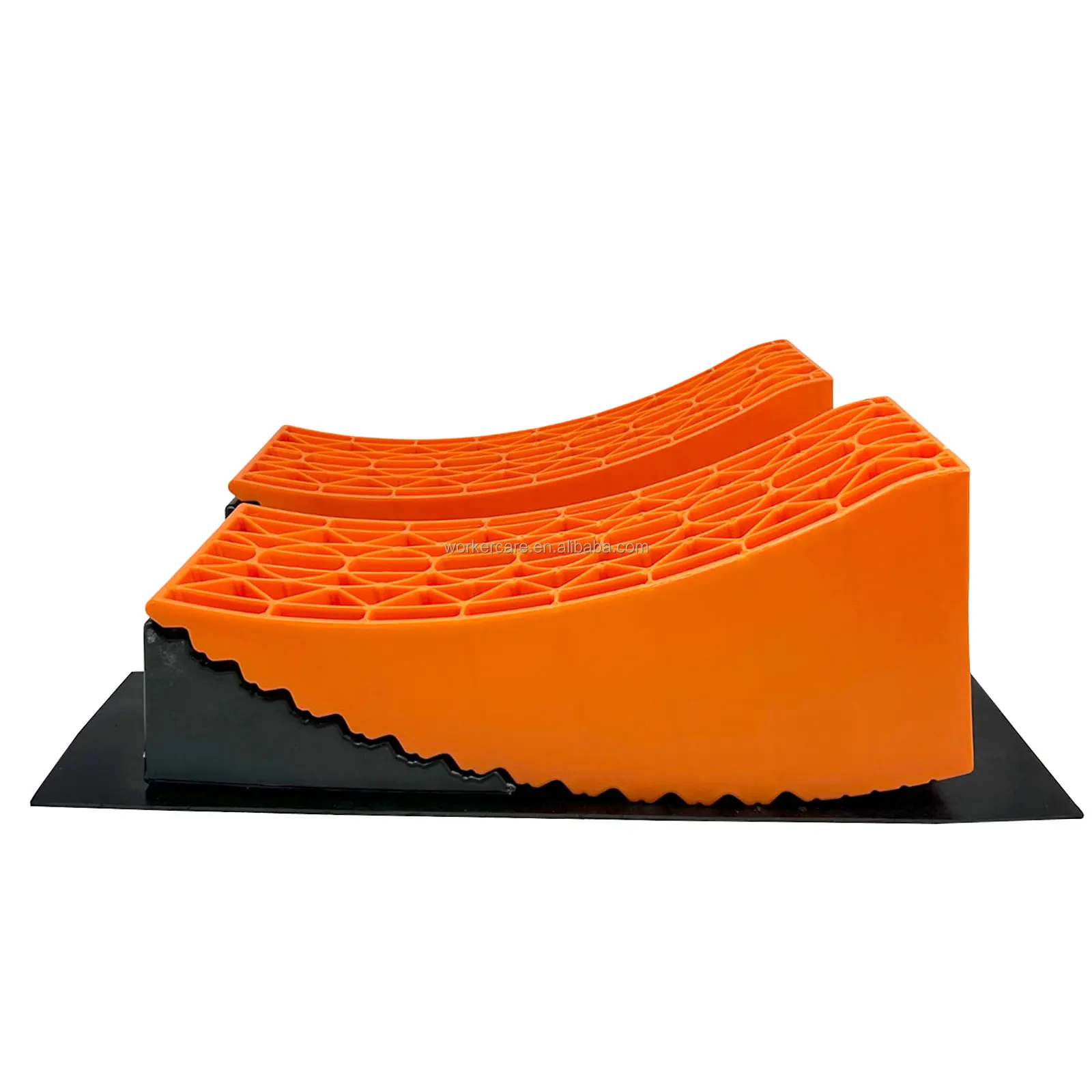 Raised Tire Change Ramp, RV Leveling Blocks for RV Camper Travel Trailer, Fits Dual Axle Tandem Wheel Aid Changing