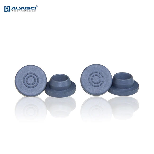 Moulded 20mm Grey Butyl Rubber Stoppers