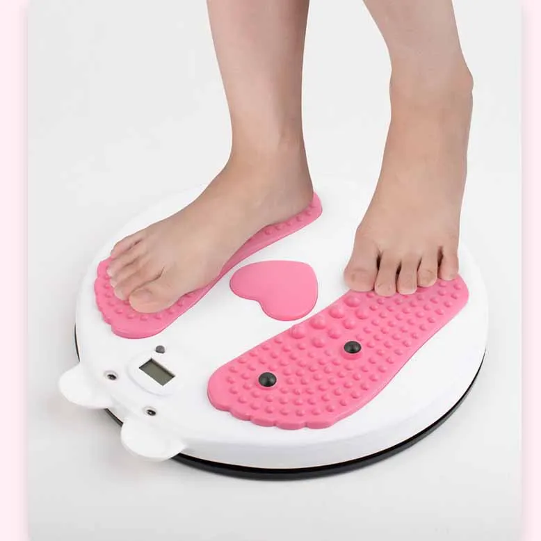 Haoshufu New Design Smart Counter display body fitness slimming machine board waist twisting disc