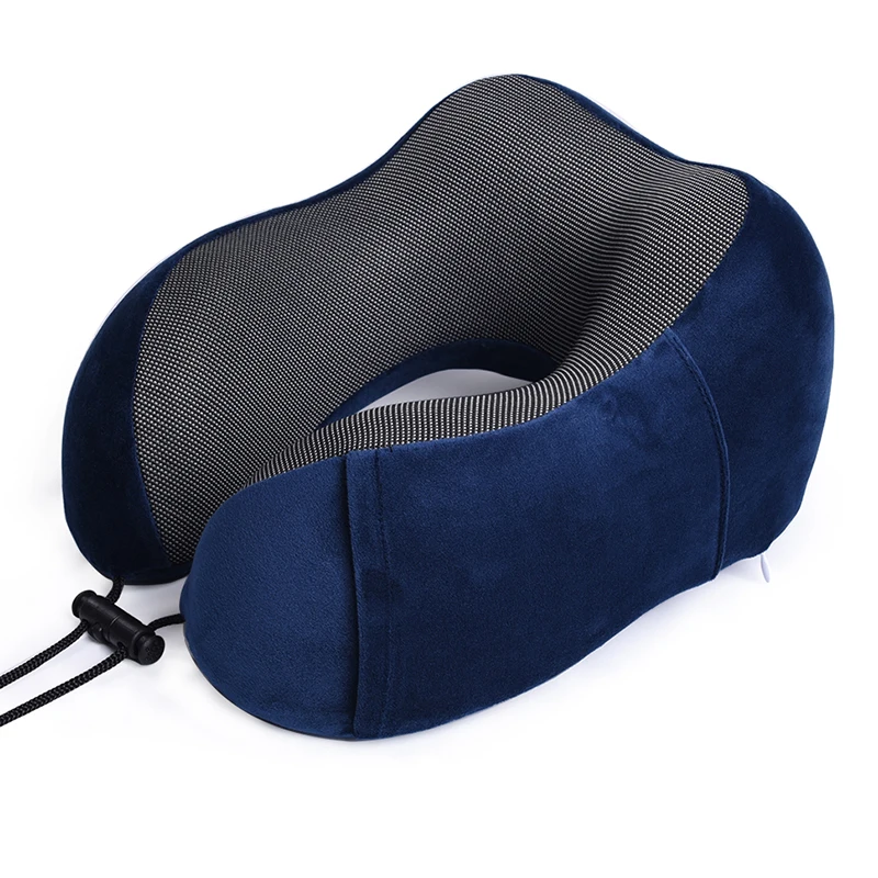 New type portable ventilation travel elastic car office u shape neck travel memory foam pillow