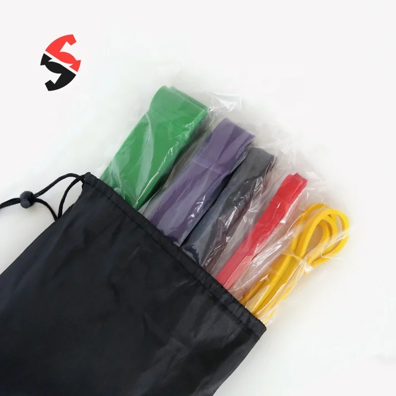 Латексные Эспандеры для занятий фитнесом, набор эспандеров с личным логотипом