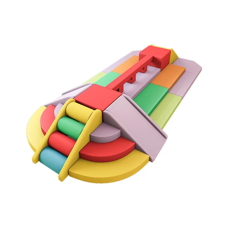 Customized Preschool Childcare Center Kids Zone Indoor Soft Playground Sensory Castle Theme Indoor Soft Playground Comercial