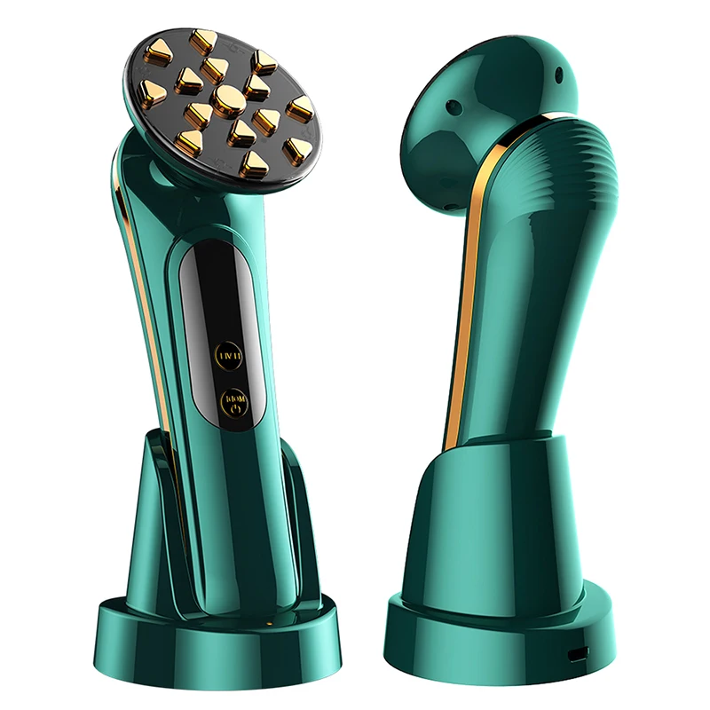 RF Facial Massage Ultrasonic EMS Face Lift Skin Tightening Vibrating Massager Beauty Salon Machine