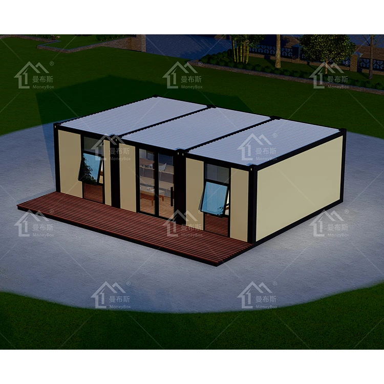 Hot Sale Camp Use Prefab Modern 20ft Detachable  Container Houses Dormitory Complex Building