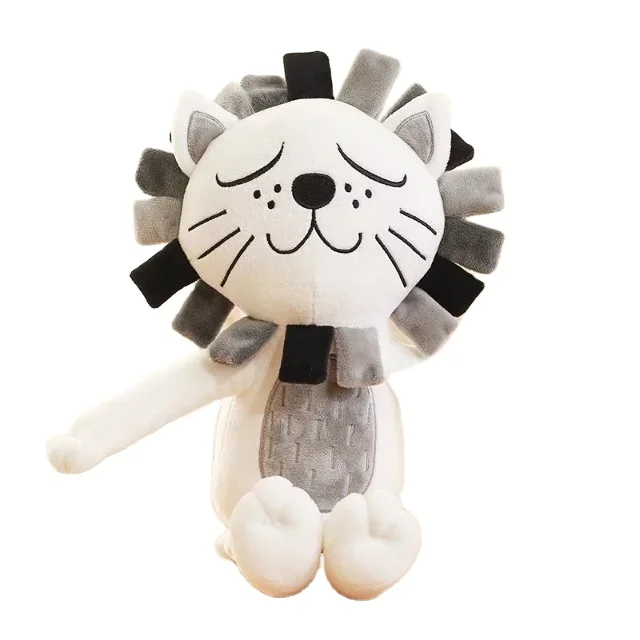 wholesale Ins Baby Sleep Comfort popular Toy Cat Lion Doll Photo Props Children Room Decoration Plush Toy