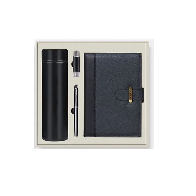 Custom office premium promotional executive innovative business gifts pen notebook men gift sets