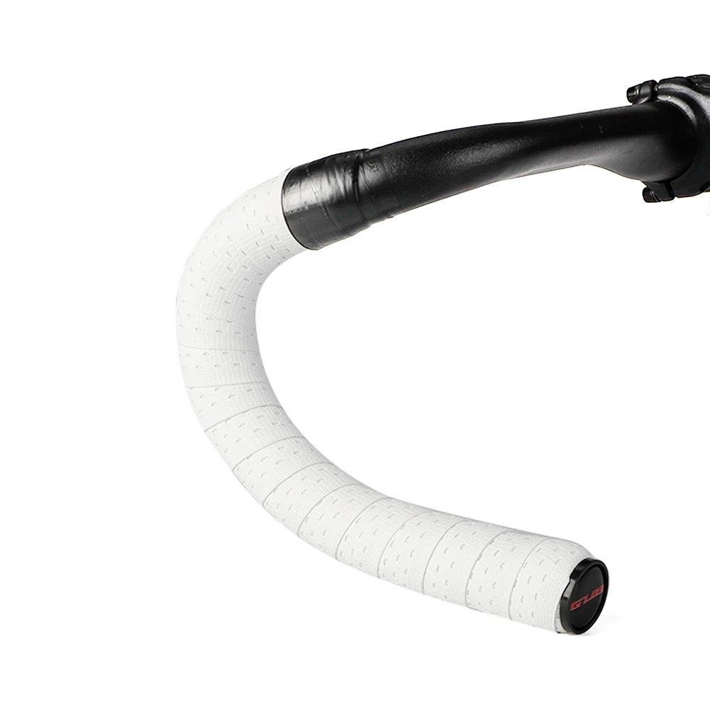 GUB 1629 High Quality Silicone Rubber EVA Colorful Cycling Handle Belt Road Bike Bicycle Cork Handlebar Tape Wrap with 2 Bar