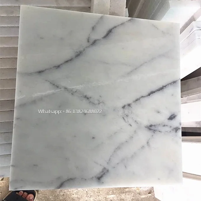 Vietnam white marble tiles and cut to size from own quarries