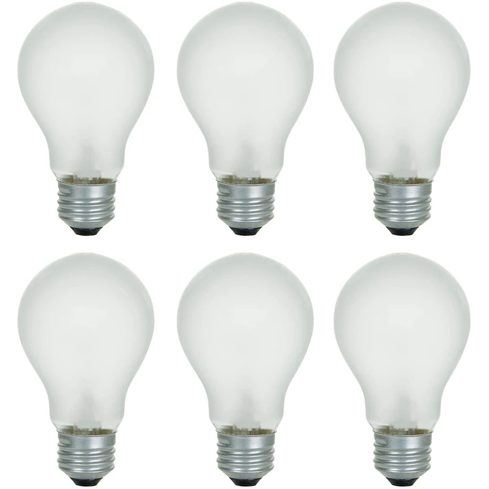 Удобная мягкая белая осветительная лампа накаливания A19 E27 2700 Вт 100 K