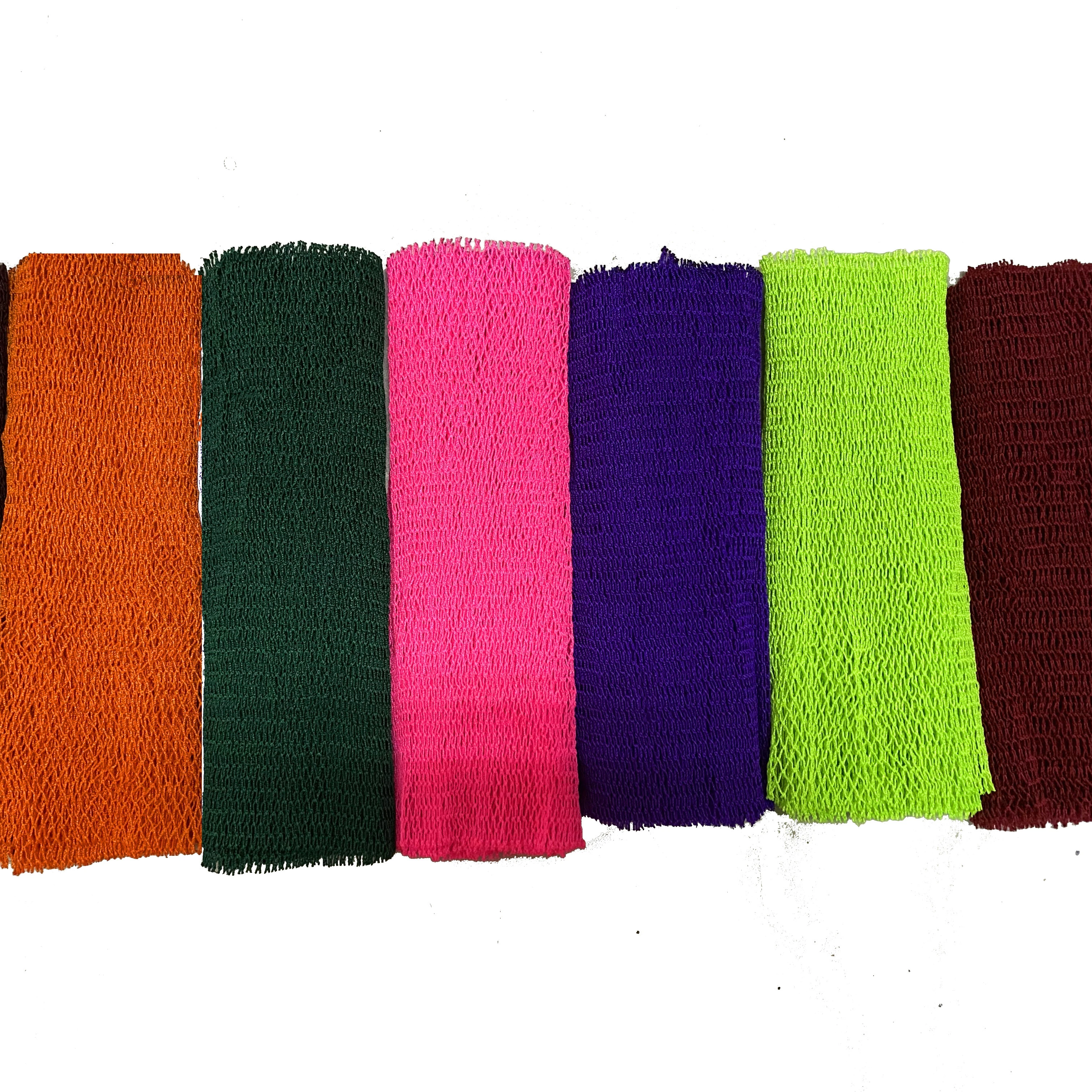 100% nylon africa soft bath net sponge knotted net