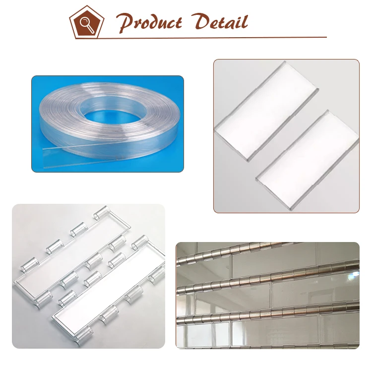 Durable Roller Shutter Transparent Rolling Doors with Polycarbonate Slat Wholesale