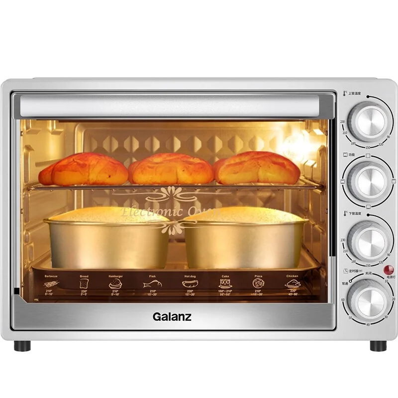 
Galanz household electric oven for high capacity vertical temperature controlled lighting 