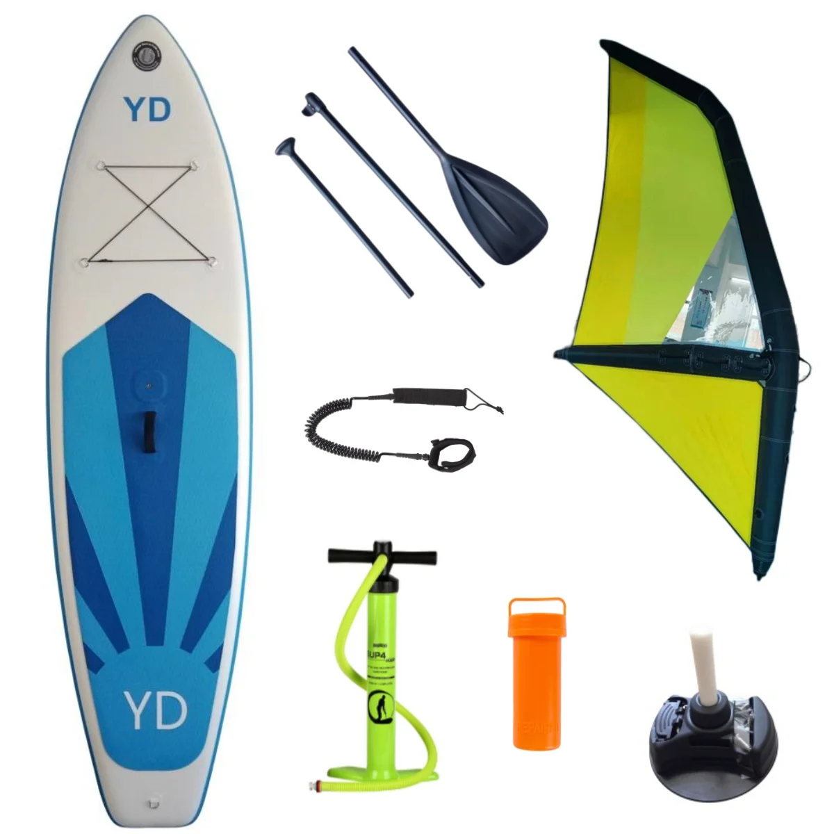 Wholesale Inflatable Windsurf Board Sail  set SUP Board sail