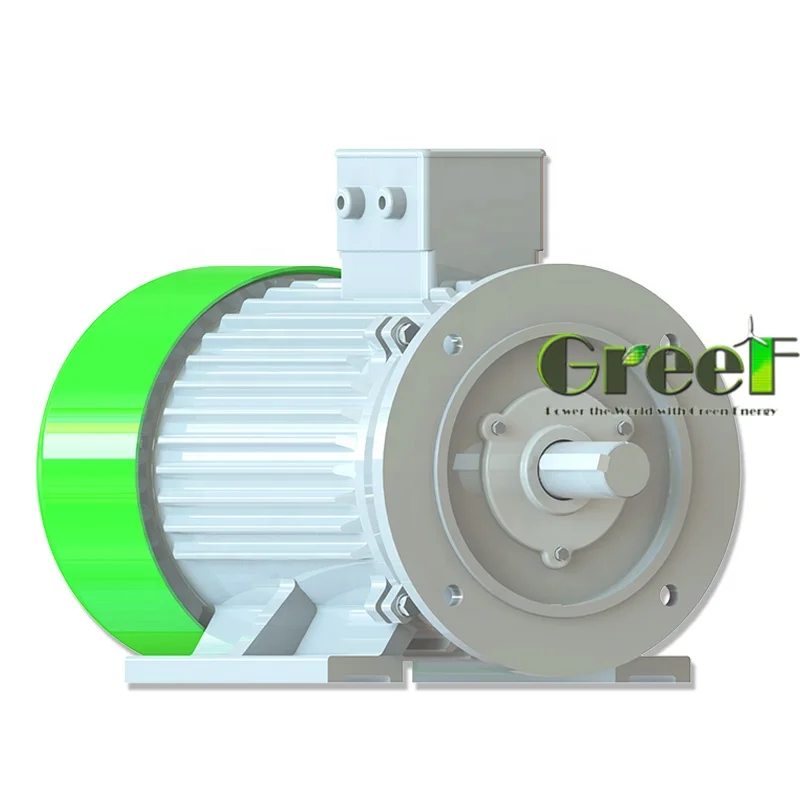 1kW 10kW 100kW 1mW Permanent Magnetic Generator, low RPM high torque PMG