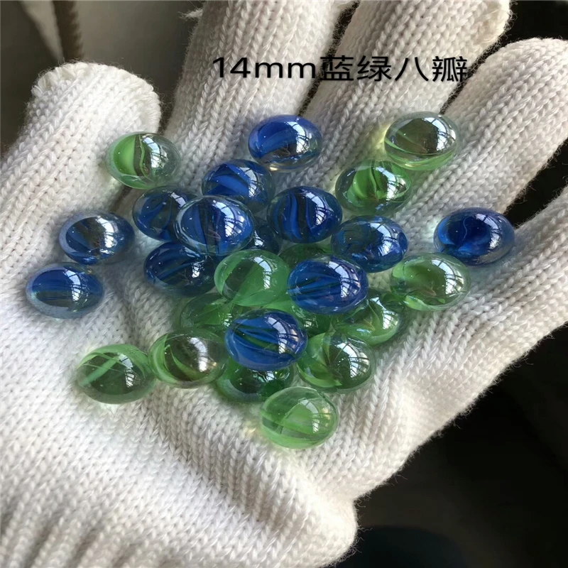  Safety Round Solid Beautiful Colored Toy Glass Marble