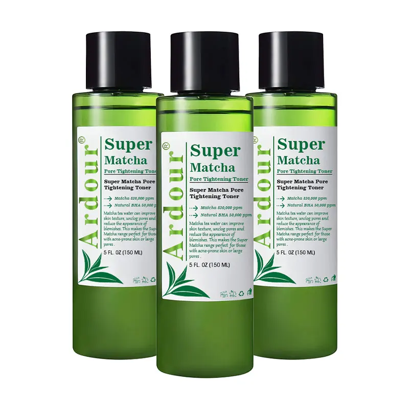 OEM Reduces excessive sebum Face Moisturizer Facial Toner for  Blackheads Sebum and Pore Care Super Matcha Pore Tightening Toner