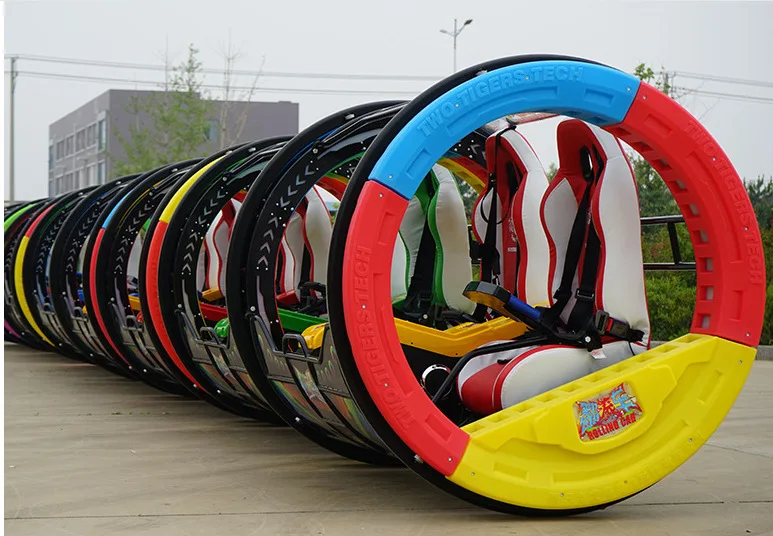 Newest black 360 degree electric moonwalk children amusement swing ride le bars happy car for sale