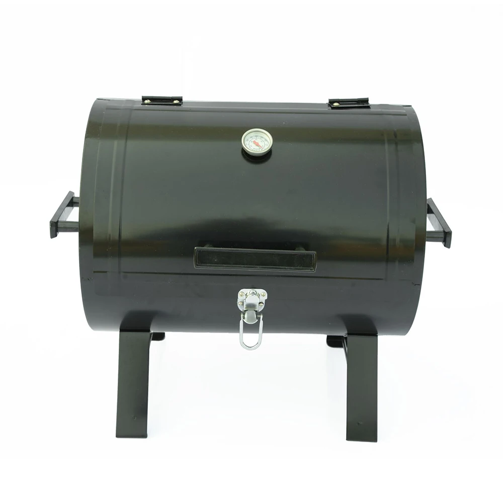 Heavy Duty Barbecue Barrel Smoker Barbeque Charcoal Barrel,Bbq Grill Oil Drum Offset Smoker And Charcoal Grill/