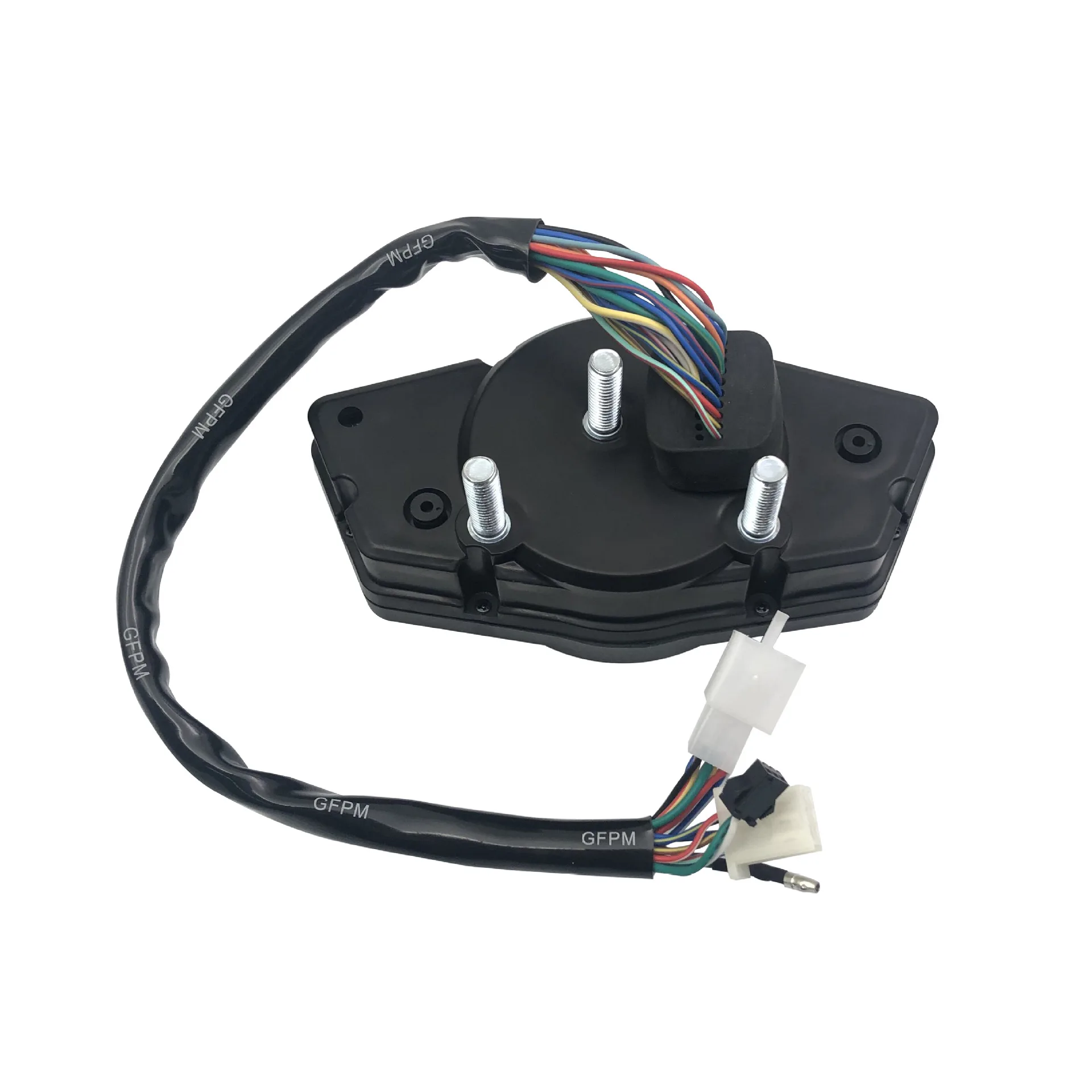 Retro Universal LCD Digital Odometer Speedometer Tachometer Gauge Motorcycle