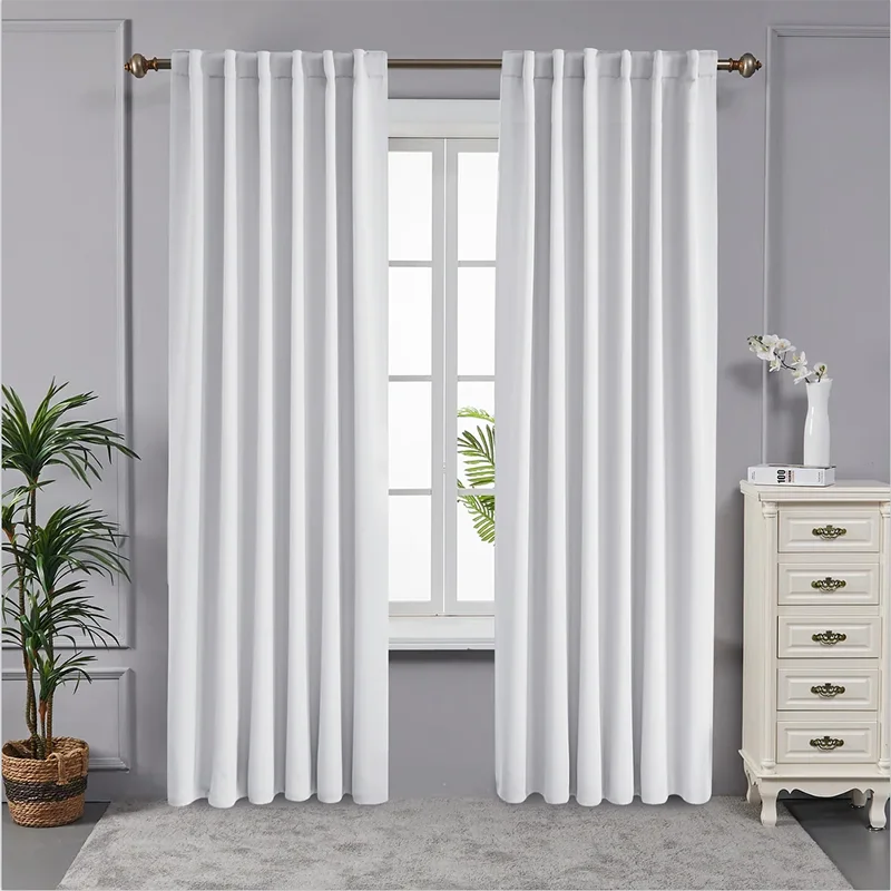 Factory supply custom luxury home window curtain for the living room luxury curtains for home