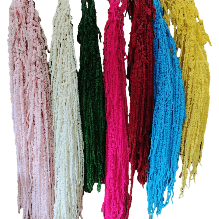 Preserved Hanging Amaranth Princess Feather Elegant Christmas & Wedding Decorations with Fresh Roses Wedding Favors