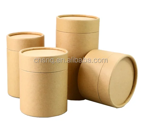 
Engagement Paper Gift Box Packaging Box Tea Tube Packaging Kraft Paper 
