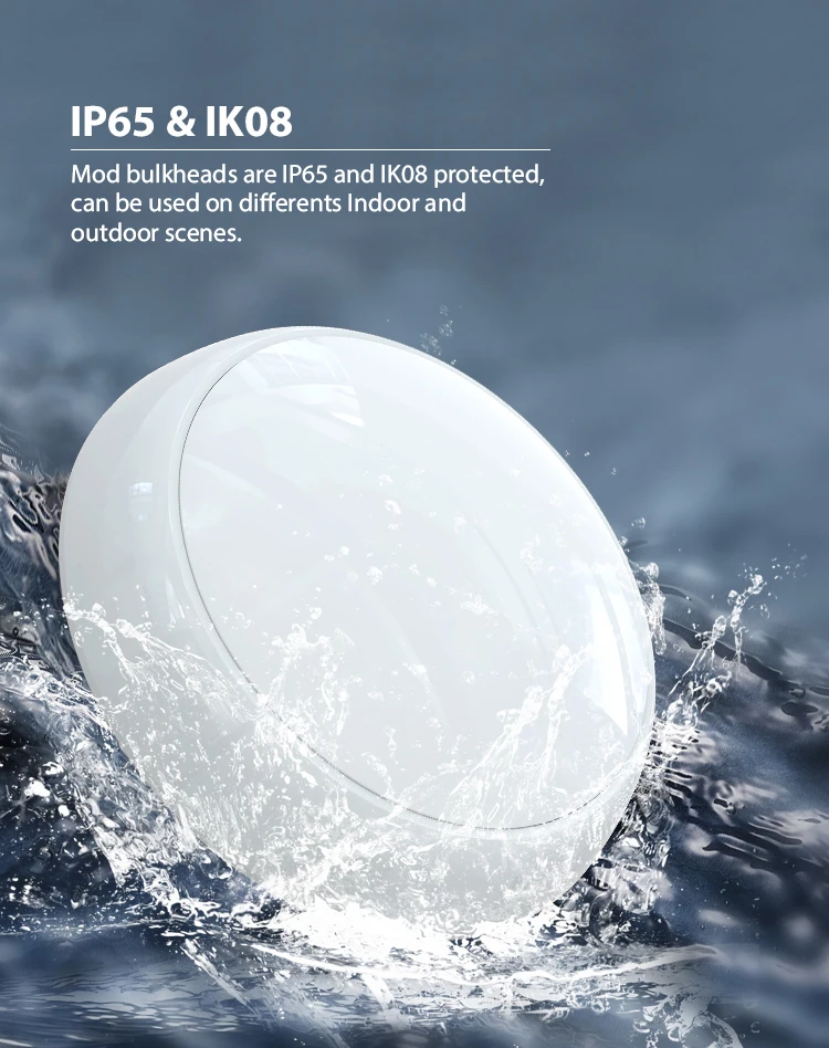 toppo UV Anti 150 LMW fluorescent bulkhead led light led motion sensor emergency ceiling light wall lights for home outdoor