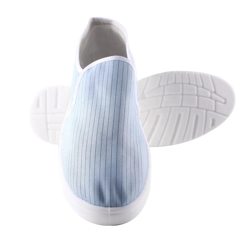 breathable pu cheap clean room women antistatic shoes