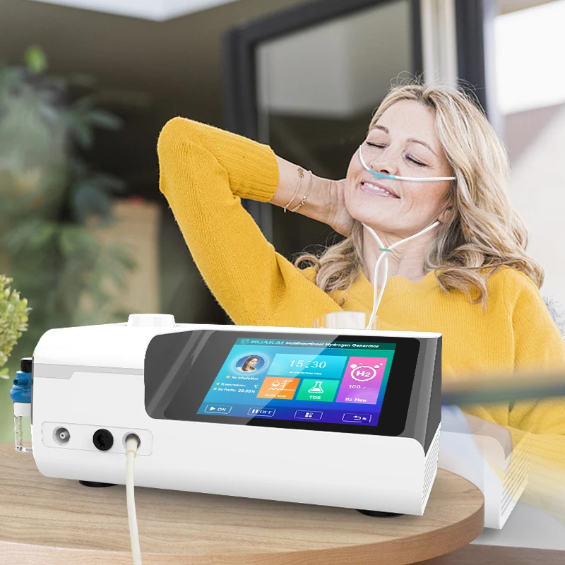 New Oxyhydrogen Generator 300ml Hho Gas Generator Hydrogen and Oxygen Inhaler Machine for People
