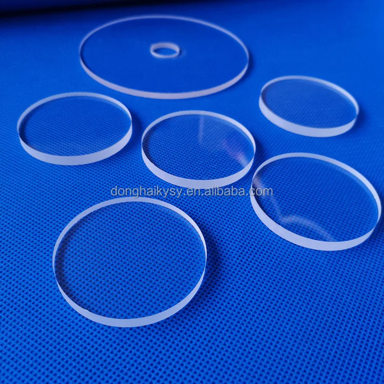 Quartz Plate All Size Clear Heat Resistant Fused Silica Glass Plate
