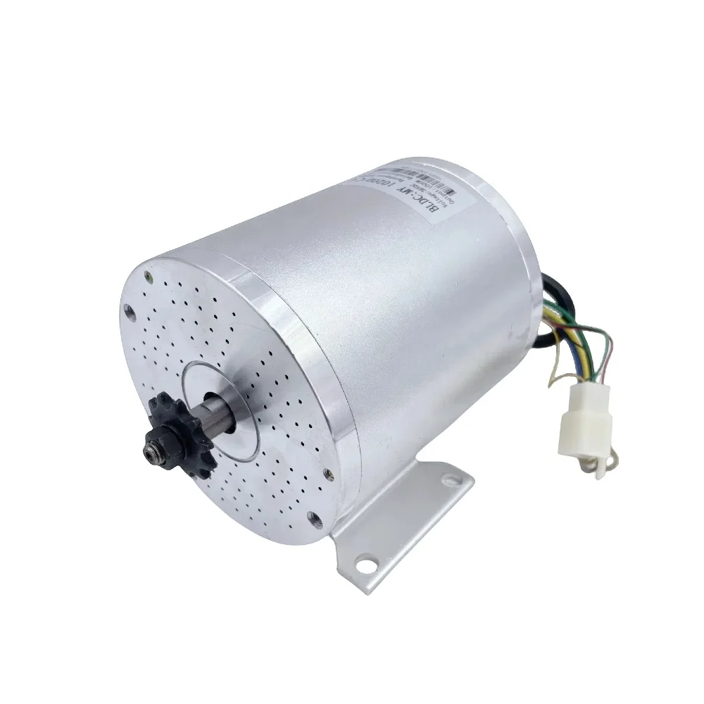 Завод MY1020 Модернизированный бесщеточный мощный 36V 48V 72V 500W-3000W 50A 80A электродвигатель для мотоциклов ATV