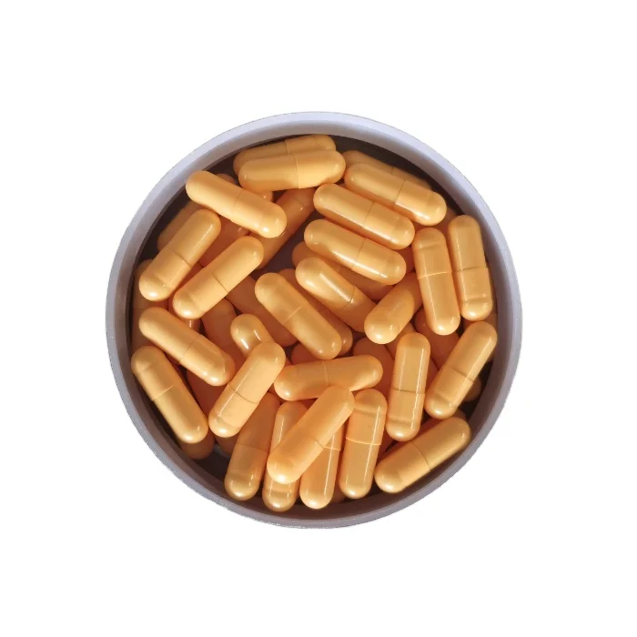 Healsee yellow HPMC veggie capsules for sports nutrition