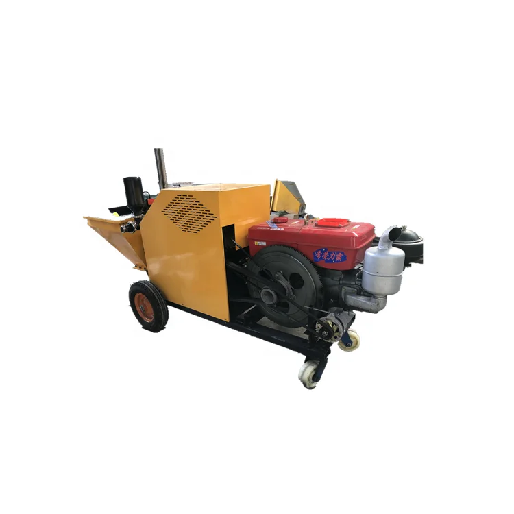 New type cement mortar grouting spraying wall putty machine