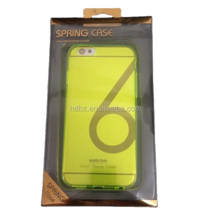High quality small plastic box for iPhone 15  plus case electronic package