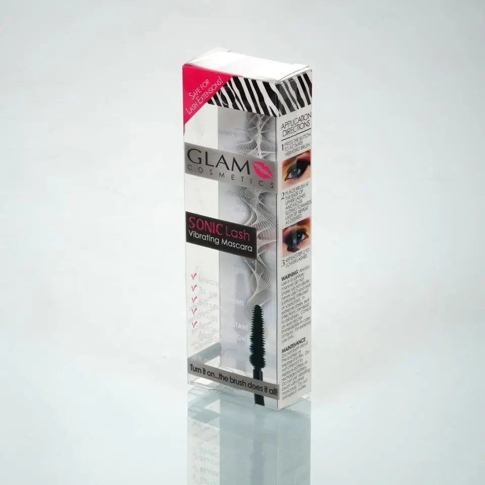 Custom Plastic Skin Care Products Set Packaging Cosmetic Gift Box Clear PET Boxes Foldable pack