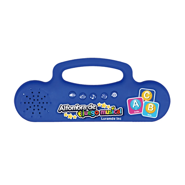  Kids Floor Dance Mat Electronic Interactive Touch Sensitive Learning Spanish Carpet Alphabet Music Dancing Challenge Play