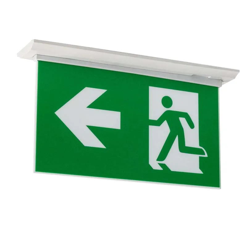Double Sided LED Emergency Luminous Fire Exit Safety Signs