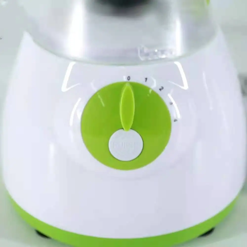 Household plastic mixer with dry grinding Multifunctional mixer Grinder Fruit and vegetable juicer 4 Speed and pause blender