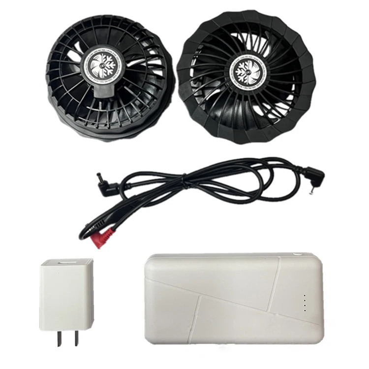 NX Intelligent Cooling Fan Summer High Temperature Work Cooling Vest Fan Air Conditioning Clothes Cooling Fan Cryogen