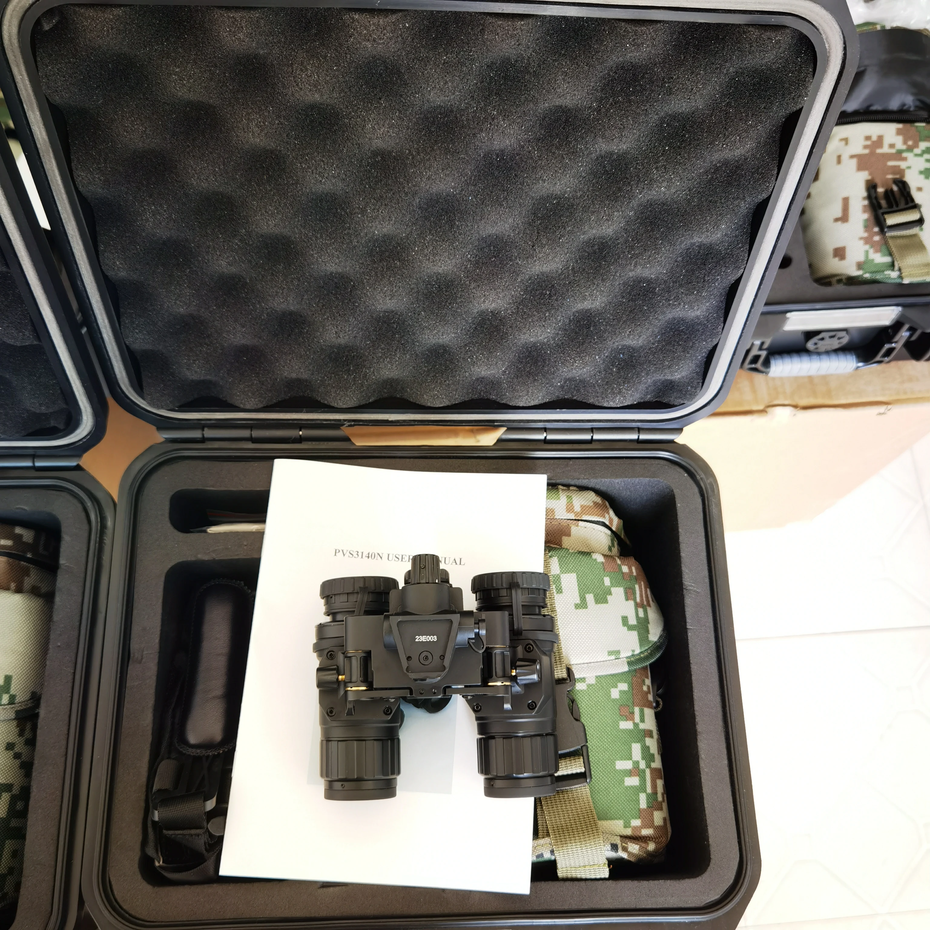 Бинокль PVS31 установка шлема очки ночного видения Gen2 + водонепроницаемое инфракрасное белое фосфорное американское