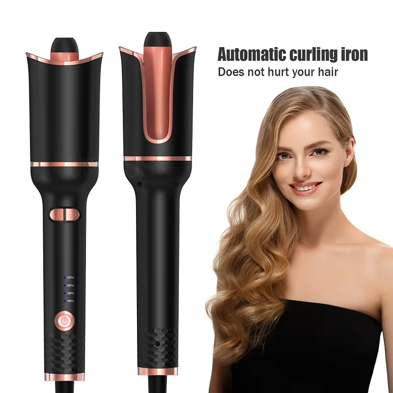 Iron Hair Curler Wave Formers Curler Hair Rollers 360 Ceramic Wavy Auto Rotating Hair Curler