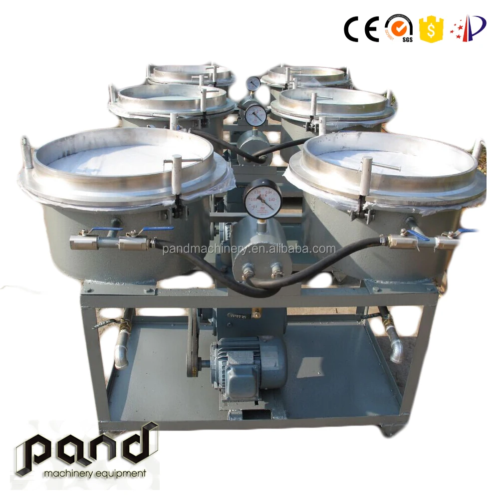 double vacuum cooking oil filter sunflower oil machine