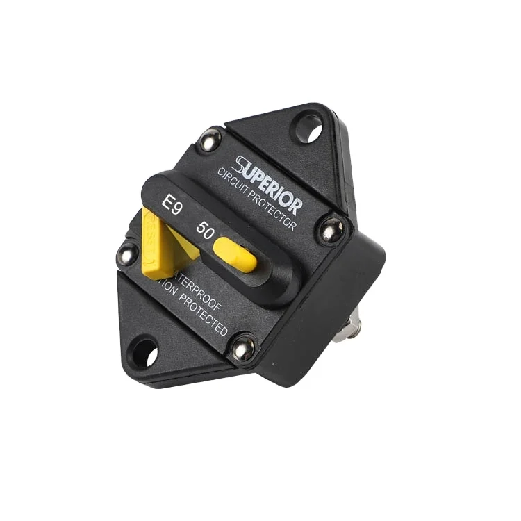 E96 50A с креплением на панель ручной сброс водонепроницаемый морской номинальный автоматический выключатель постоянного