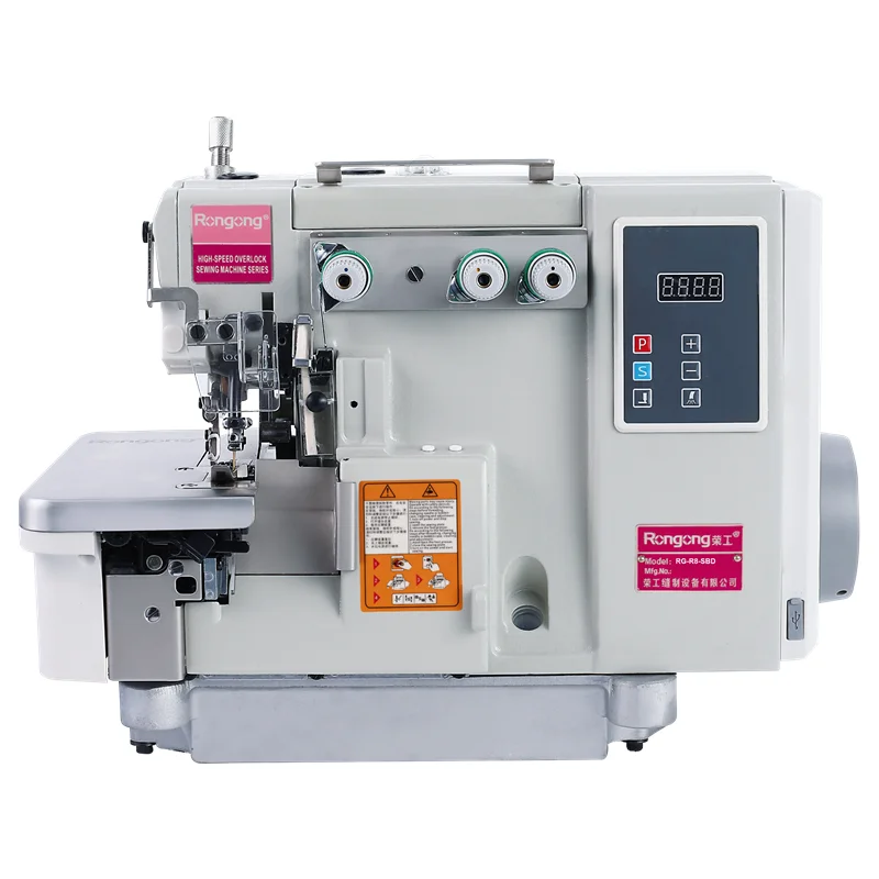 RONMACK RM-R8-3D-SB 3 Thread Mouse Pad Overlock Sewing Machine