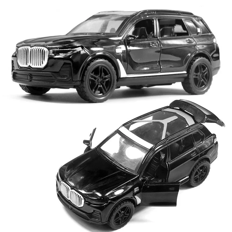 1/36 в масштабе четыре цвета трехдверный автомобиль из сплава